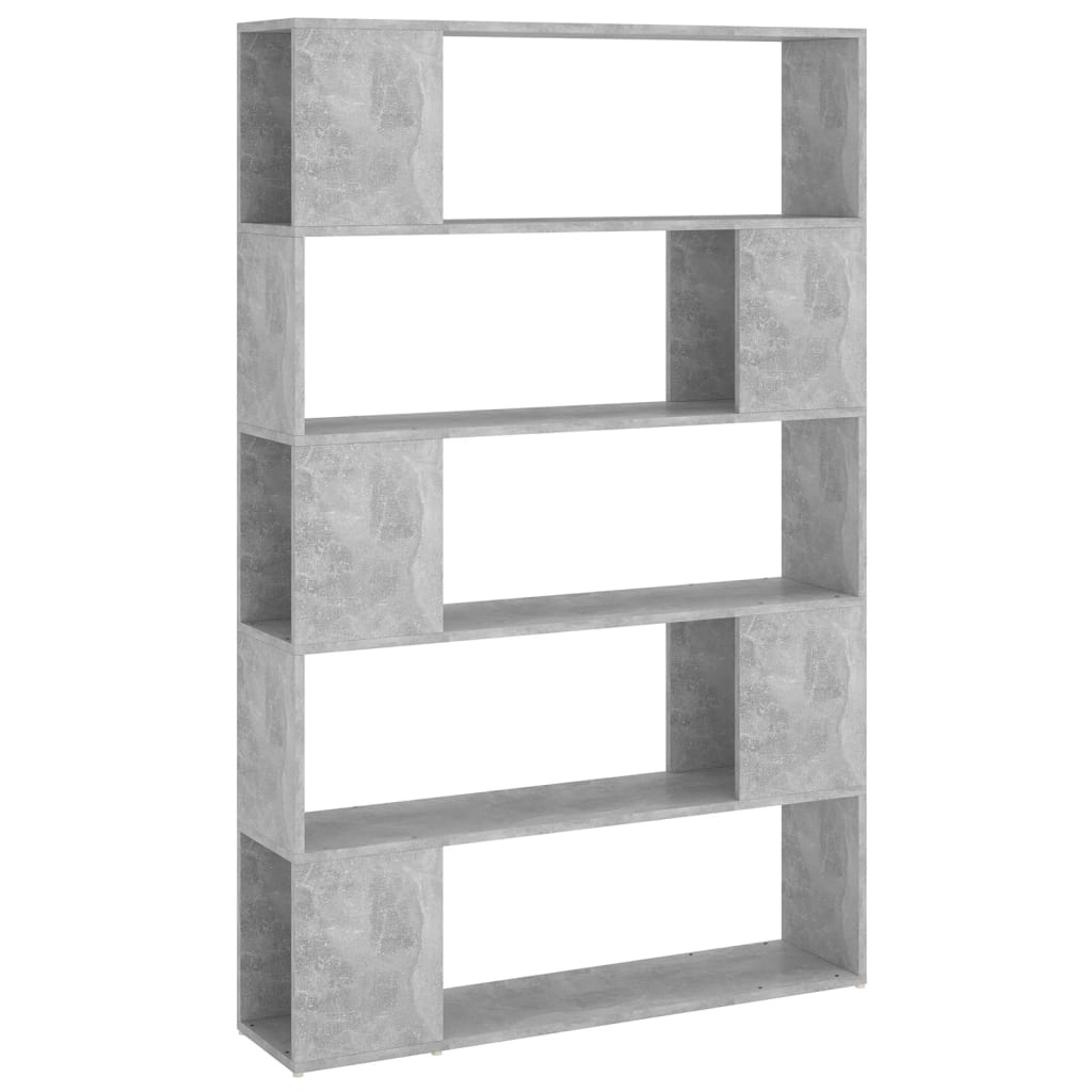 VidaXL Boekenkast/kamerscherm 100x24x155 cm bewerkt hout betongrijs