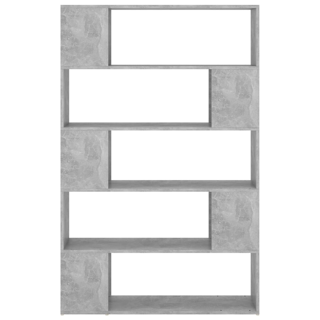 VidaXL Boekenkast/kamerscherm 100x24x155 cm bewerkt hout betongrijs