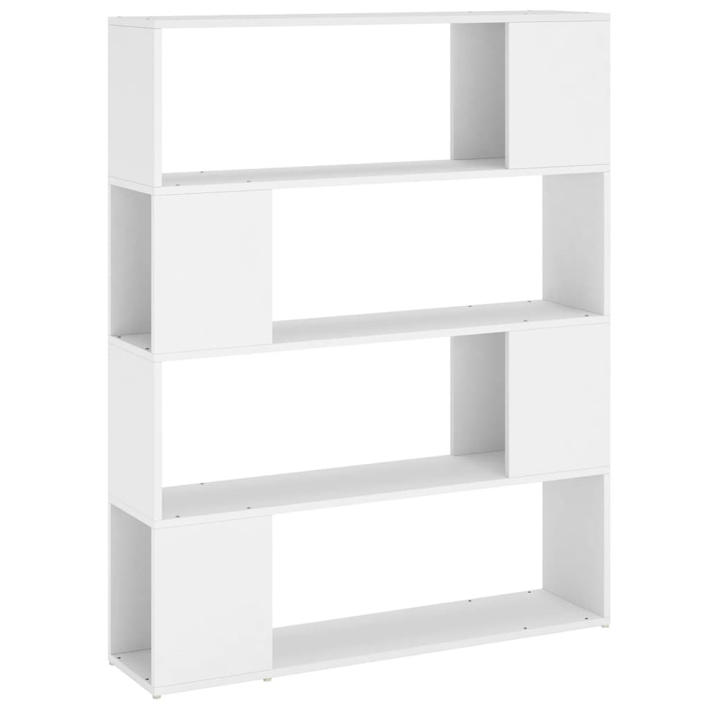 VidaXL Boekenkast/kamerscherm 100x24x124 cm wit