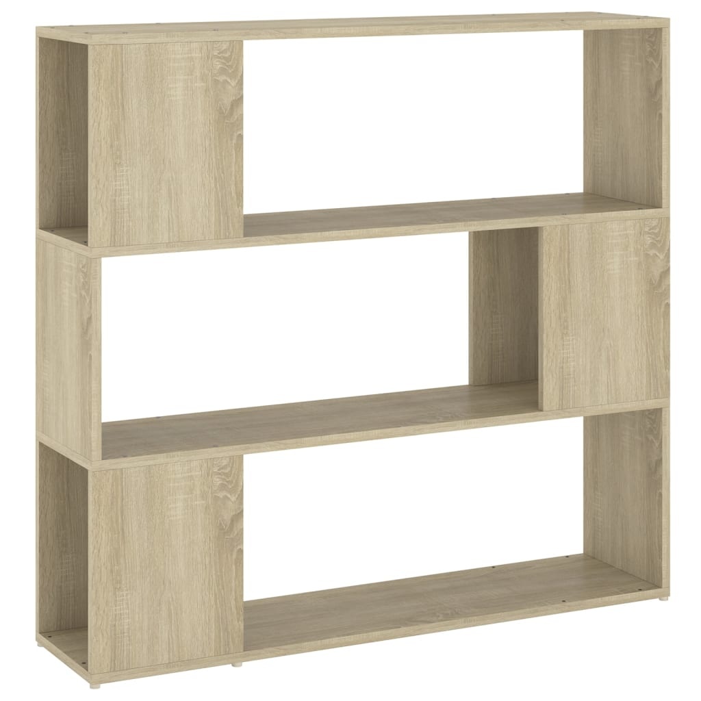 VidaXL vidaXLBoekenkast/kamerscherm 100x24x94 cm sonoma eikenkleurig