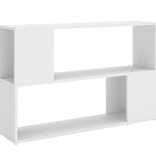 VidaXL Boekenkast 100x24x63 cm bewerkt hout wit