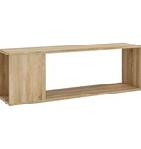 VidaXL Tv-meubel 100x24x32 cm bewerkt hout sonoma eikenkleurig