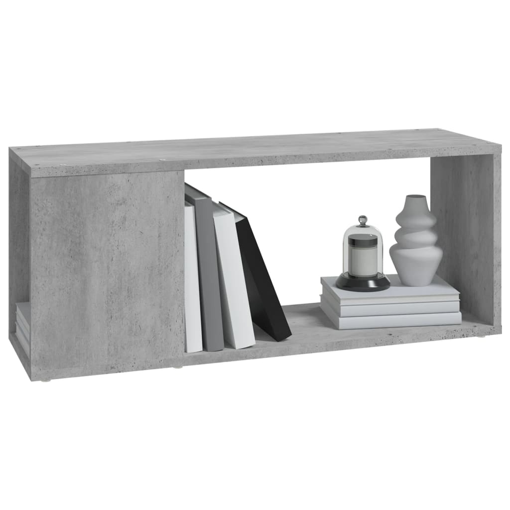 VidaXL Tv-meubel 80x24x32 cm bewerkt hout betongrijs