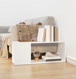 VidaXL Tv-meubel 80x24x32 cm bewerkt hout wit