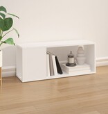 VidaXL Tv-meubel 80x24x32 cm bewerkt hout wit