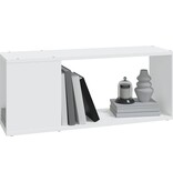 VidaXL Tv-meubel 80x24x32 cm bewerkt hout wit