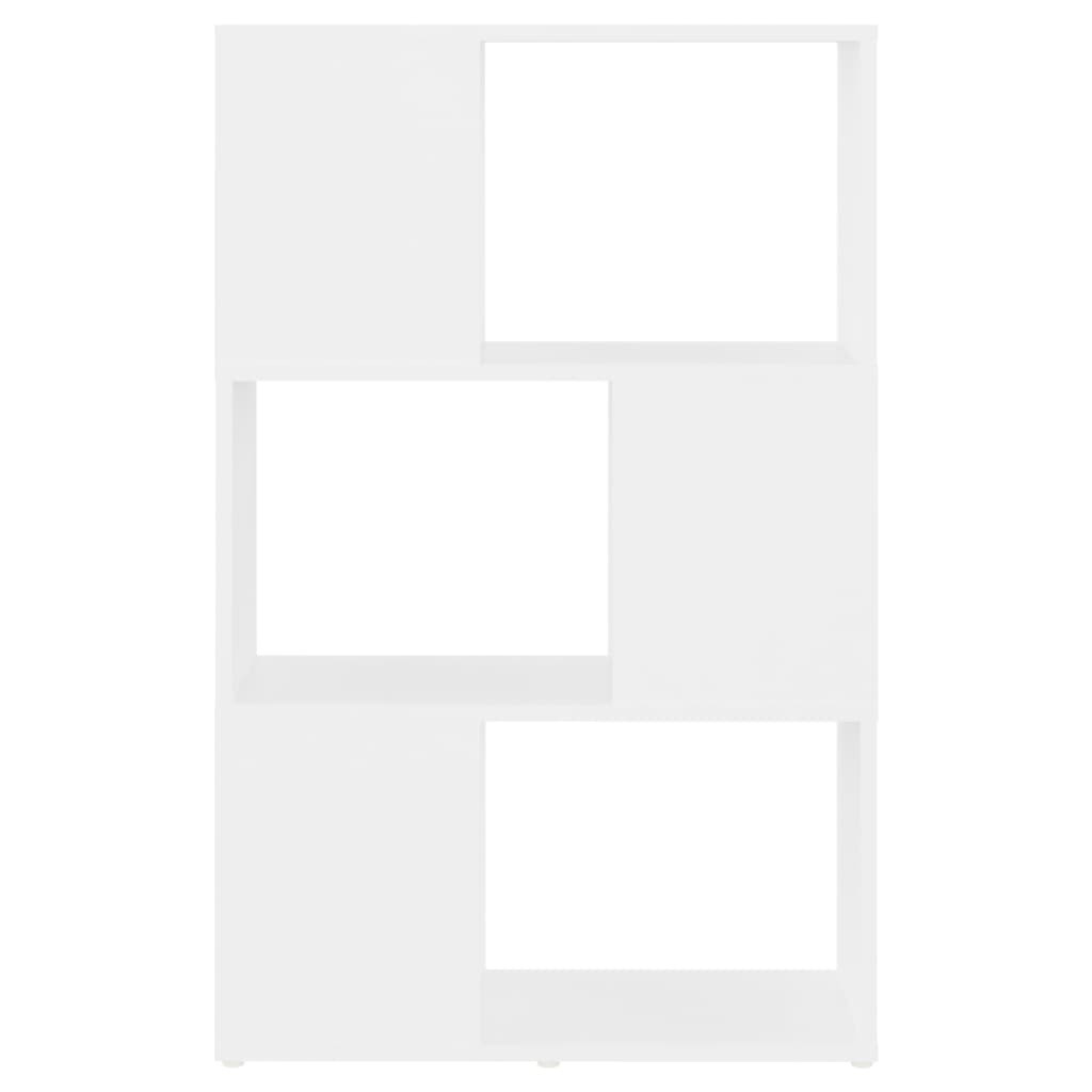 VidaXL Boekenkast/kamerscherm 60x24x94 cm bewerkt hout wit