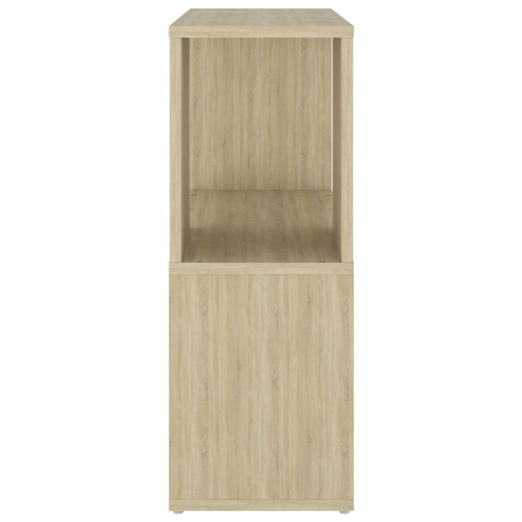 VidaXL Boekenkast 60x24x63 cm bewerkt hout sonoma eikenkleurig