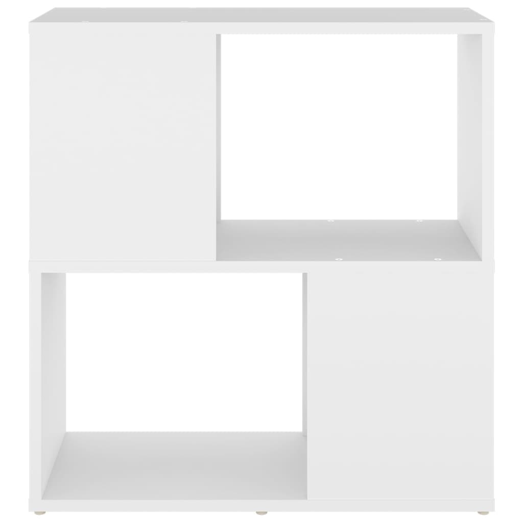 VidaXL Boekenkast 60x24x63 cm bewerkt hout wit
