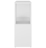 VidaXL Boekenkast 60x24x63 cm bewerkt hout wit