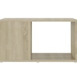VidaXL Tv-meubel 60x24x32 cm bewerkt hout sonoma eikenkleurig