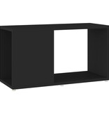 VidaXL Tv-meubel 60x24x32 cm bewerkt hout zwart