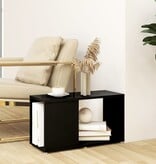 VidaXL Tv-meubel 60x24x32 cm bewerkt hout zwart