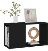 VidaXL Tv-meubel 60x24x32 cm bewerkt hout zwart