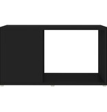 VidaXL Tv-meubel 60x24x32 cm bewerkt hout zwart