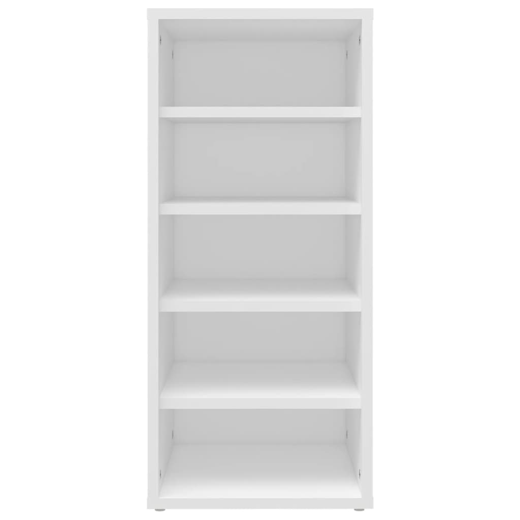 VidaXL Schoenenkast 31,5x35x70 cm bewerkt hout wit