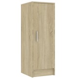 VidaXL Schoenenkast 32x35x92 cm spaanplaat sonoma eikenkleurig
