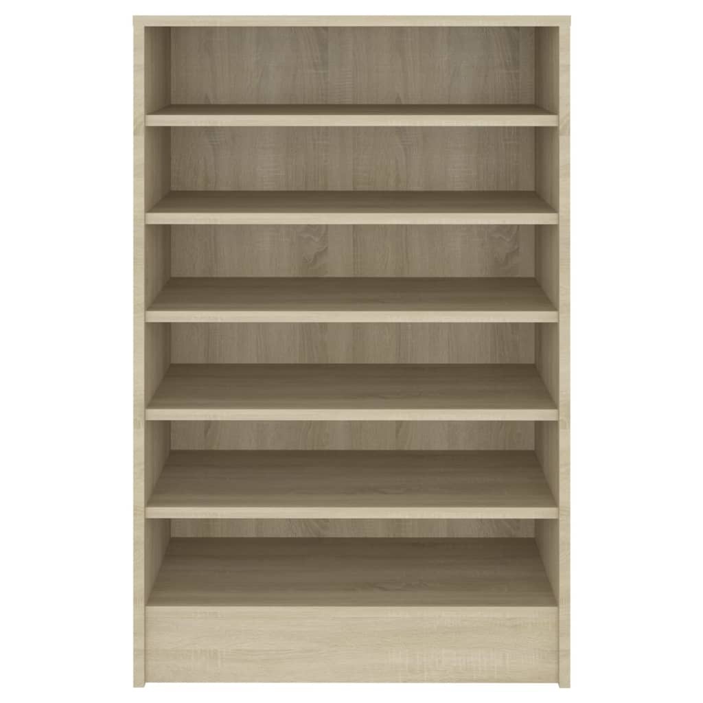 VidaXL Schoenenkast 60x35x92 cm bewerkt hout sonoma eikenkleurig