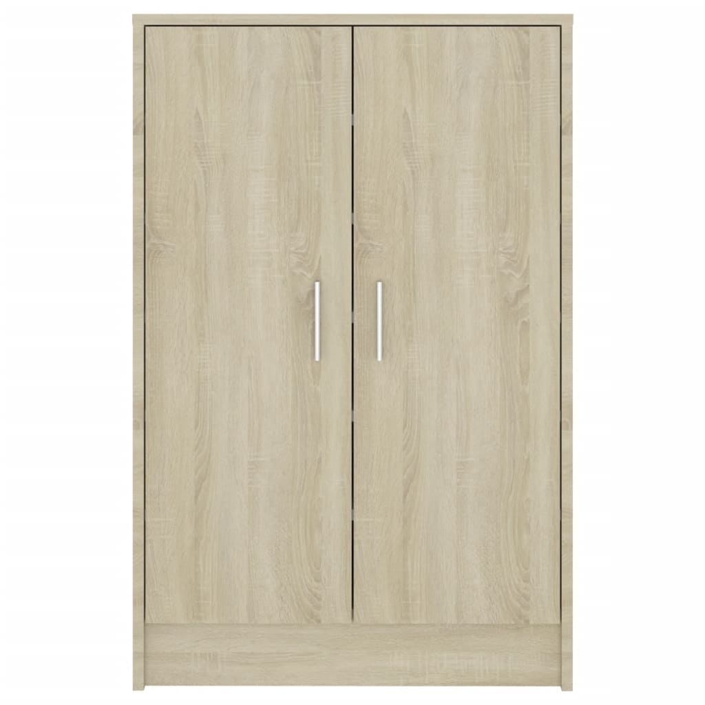 VidaXL Schoenenkast 60x35x92 cm bewerkt hout sonoma eikenkleurig