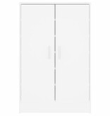 VidaXL Schoenenkast 60x35x92 cm bewerkt hout wit