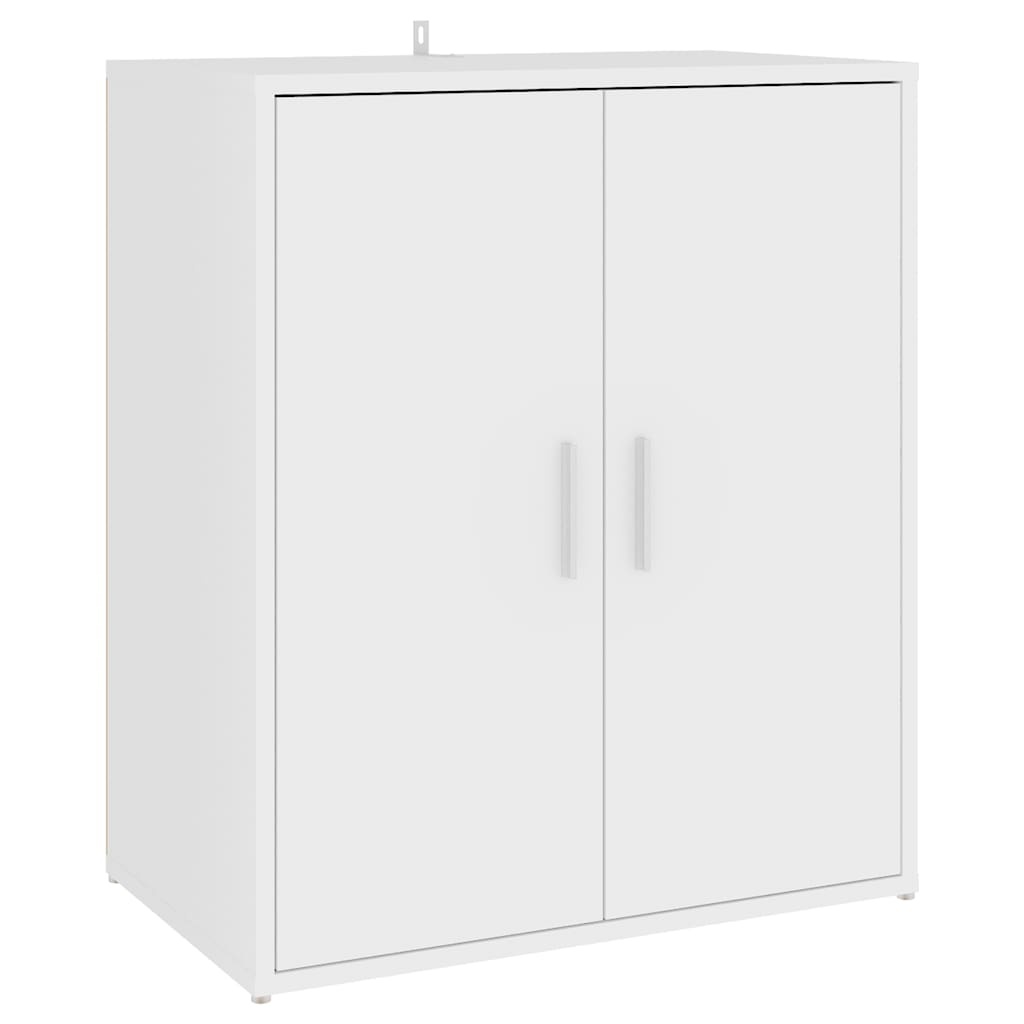 VidaXL Schoenenkast 60x35x70 cm bewerkt hout wit