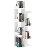 VidaXL Boekenkast 48x25,5x140 cm bewerkt hout wit