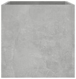 VidaXL Plantenbak 40x40x40 cm bewerkt hout betongrijs