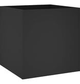 VidaXL Plantenbak 40x40x40 cm bewerkt hout zwart