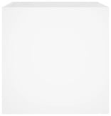 VidaXL Plantenbak 40x40x40 cm bewerkt hout wit