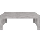 VidaXL Salontafel 100x100x35 cm bewerkt hout betongrijs