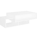 VidaXL Salontafel 105x55x32 cm bewerkt hout wit