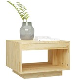 VidaXL Salontafel 50x50x33,5 cm massief grenenhout