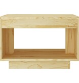 VidaXL Salontafel 50x50x33,5 cm massief grenenhout