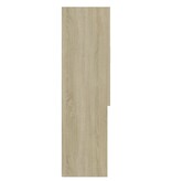 VidaXL Wasmachinekast 70,5x25,5x90 cm sonoma eikenkleurig