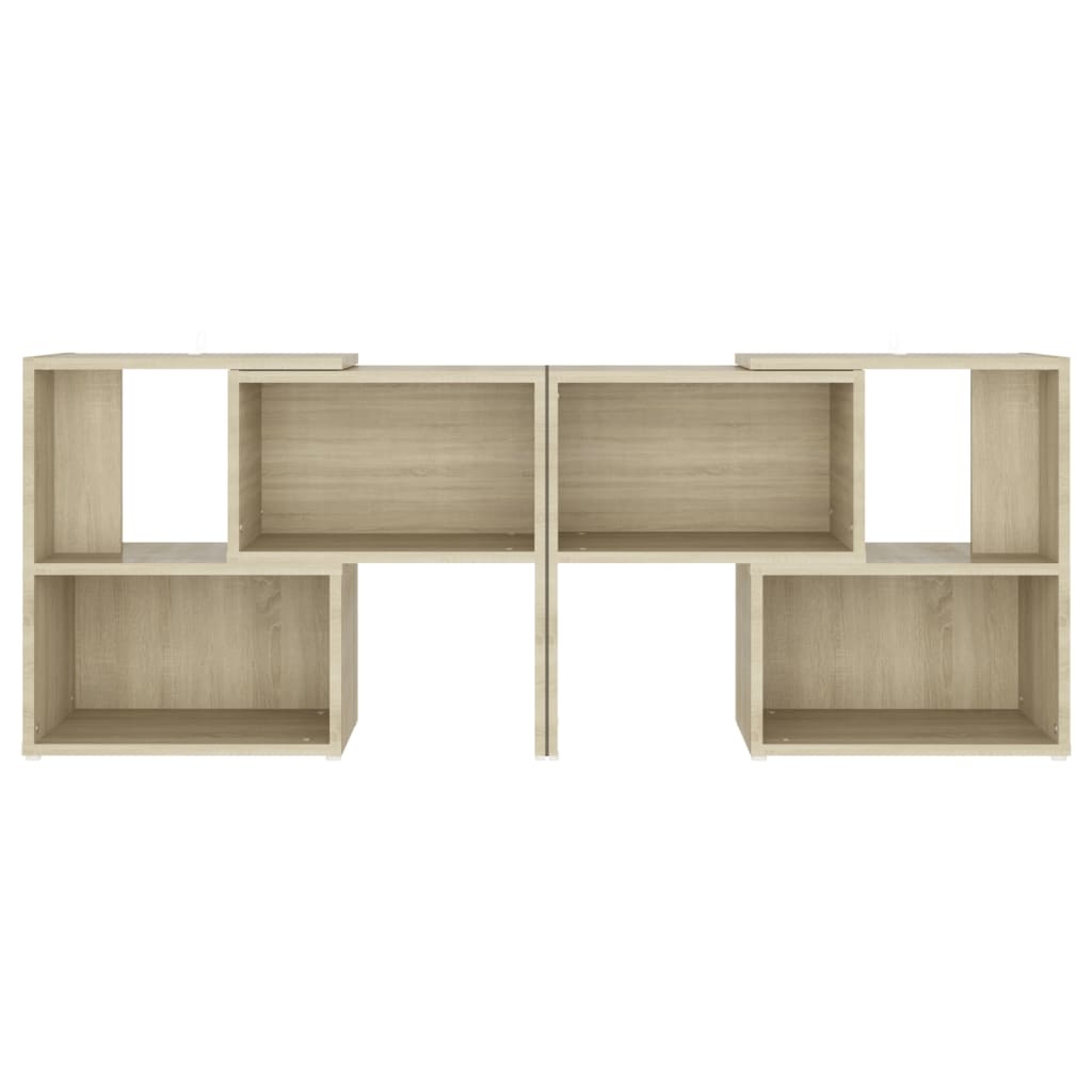 VidaXL Tv-meubel 104x30x52 cm bewerkt hout sonoma eikenkleurig