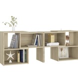 VidaXL Tv-meubel 104x30x52 cm bewerkt hout sonoma eikenkleurig