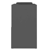 VidaXL Tv-meubel 104x30x52 cm bewerkt hout grijs