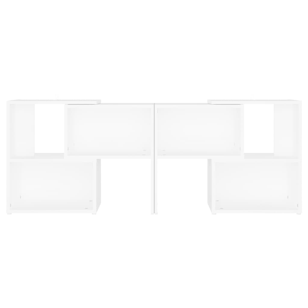 VidaXL Tv-meubel 104x30x52 cm bewerkt hout wit