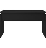 VidaXL Salontafel 68x50x38 cm bewerkt hout zwart