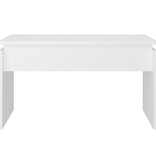 VidaXL Salontafel 68x50x38 cm bewerkt hout wit