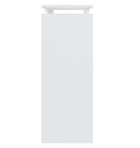 VidaXL Wandtafel 80x30x80 cm bewerkt hout wit