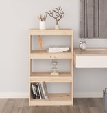 VidaXL Boekenkast/kamerscherm 60x30x103,5 cm massief grenenhout