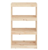 VidaXL Boekenkast/kamerscherm 60x30x103,5 cm massief grenenhout