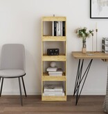 VidaXL Boekenkast / kamerscherm 40x30x135,5 cm massief grenenhout
