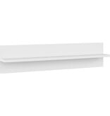 VidaXL Wandschappen 2 st 80x11,5x18 cm bewerkt hout wit
