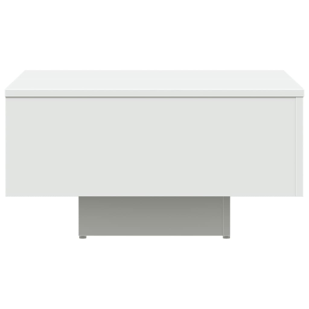 VidaXL Salontafel 60x60x31,5 cm bewerkt hout wit