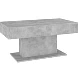 VidaXL Salontafel 96x50x45 cm bewerkt hout betongrijs