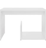 VidaXL Bijzettafel 59x36x38 cm bewerkt hout wit