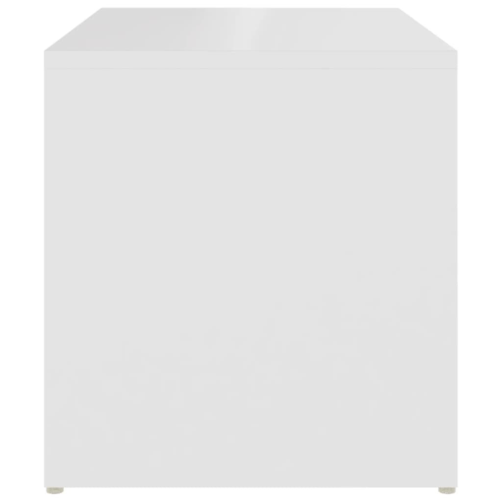 VidaXL Bijzettafel 59x36x38 cm bewerkt hout wit