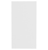 VidaXL Bijzettafel 50x26x50 cm bewerkt hout wit